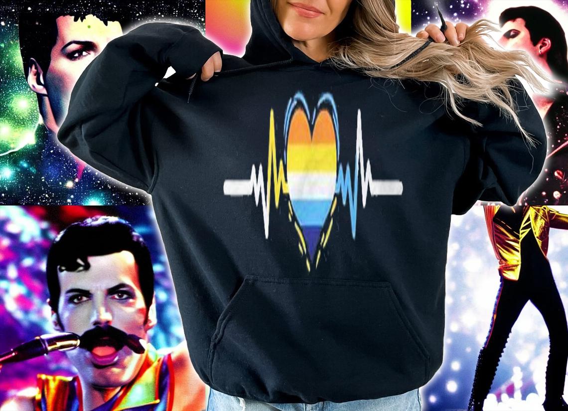 Aroace Heartbeat Aroace Pride Vintage Heart Shirt t-shirt
