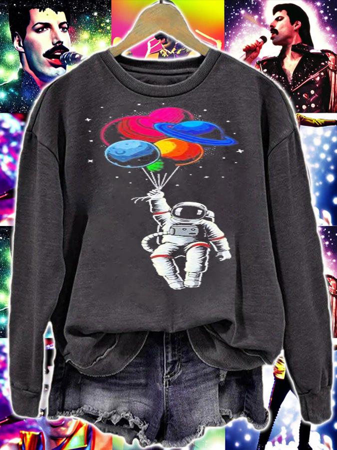 Astronaut Spaceman Planets Funny Space Dwarf Solar System Astronomy T-Shirt t-shirt