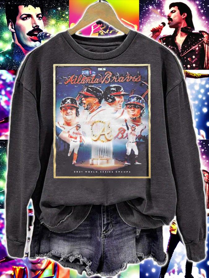Atlanta Braves 2021 World Series Champion T-shirt t-shirt sweatshirt