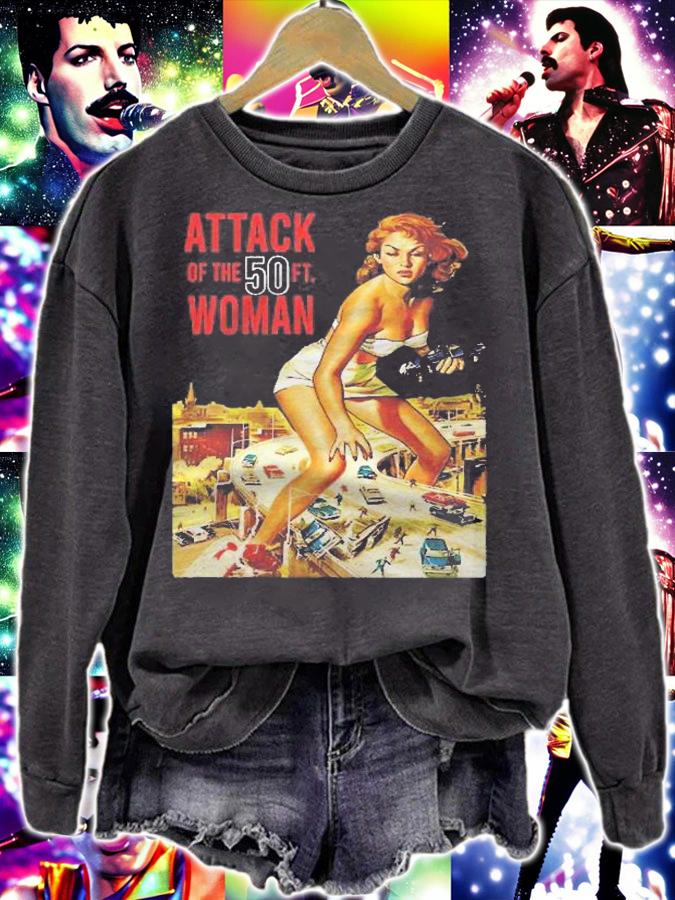 Attack Of The 50 Foot Woman Classic Essential Shirt t-shirt