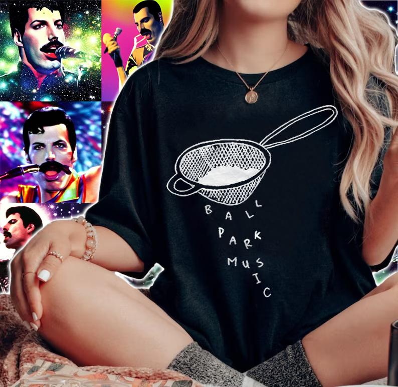 Ball Park Music sieve T-shirt t-shirt woman shirt