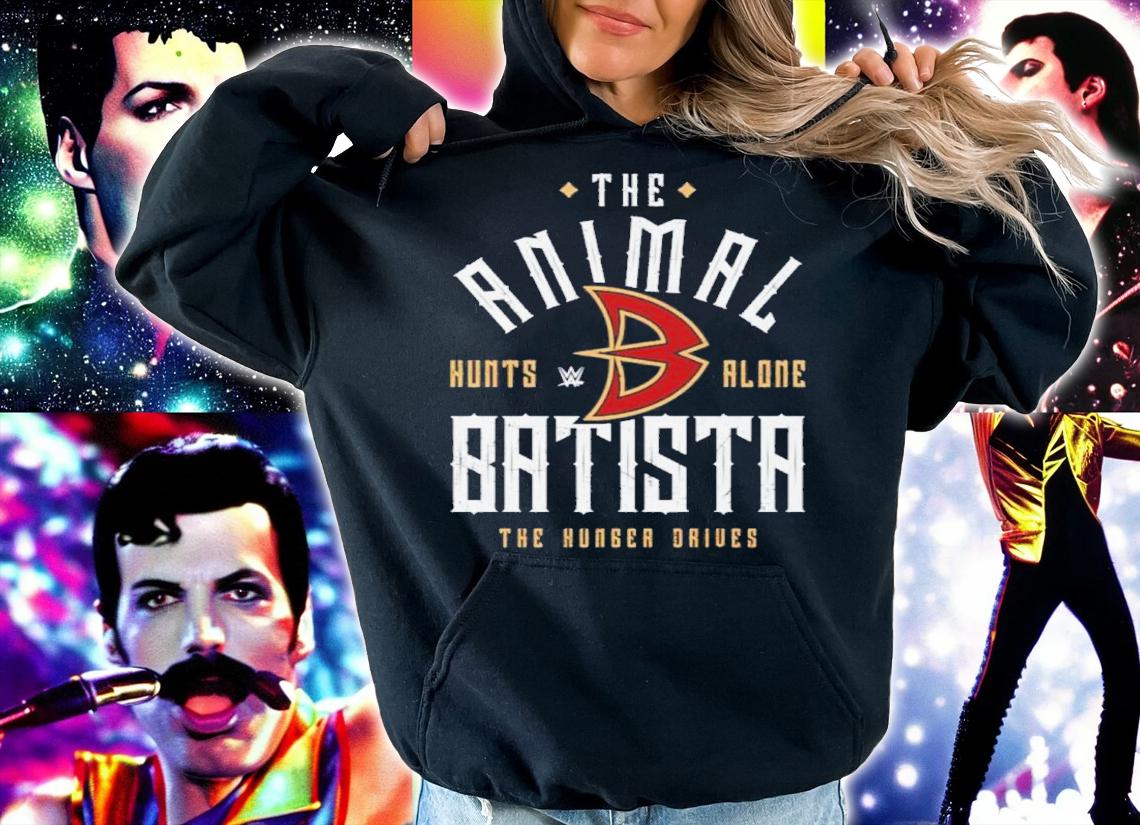 Batista The Animal Hunts Alone The Hunger Drives Shirt t-shirt