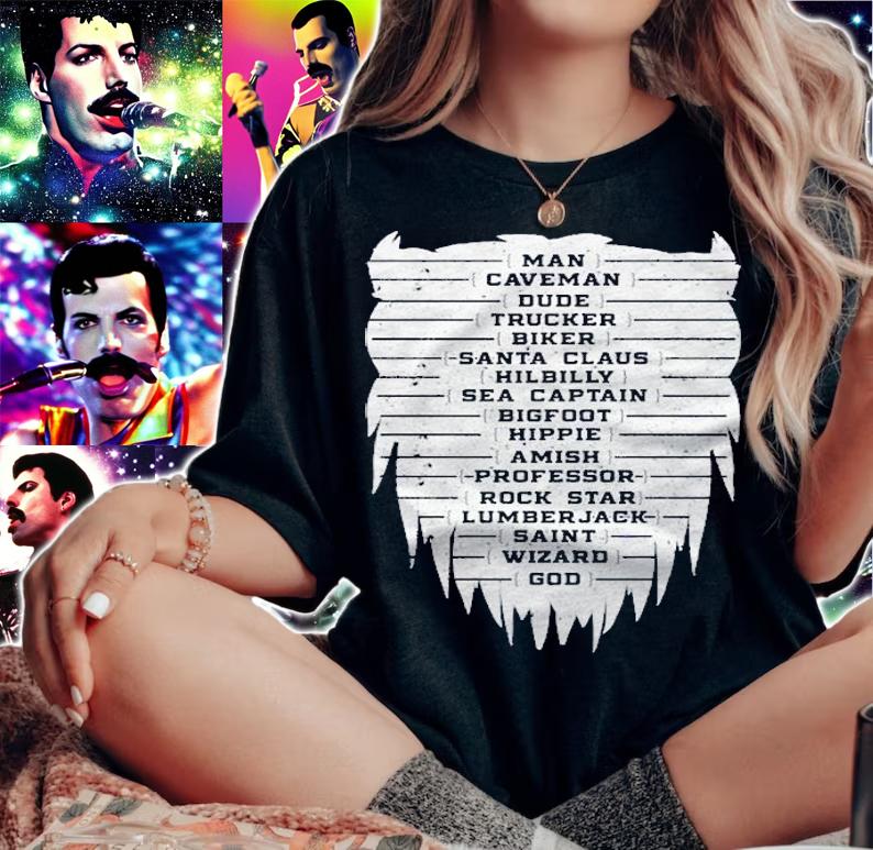Beard Measurement Chart Gift Beard Length Growth Chart shirt t-shirt