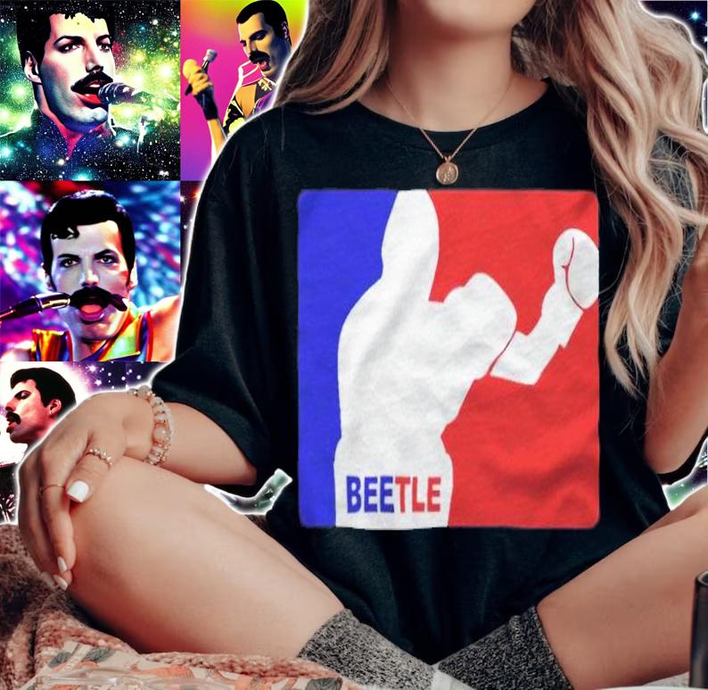 Beetle boxing logo T-shirt t-shirt