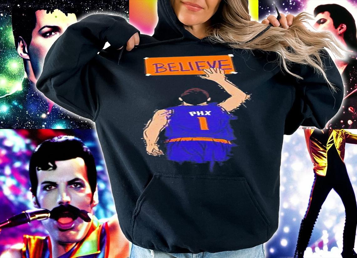 Believe Phoenix Devin Booker Phoenix Basketball T-Shirt t-shirt hoodie