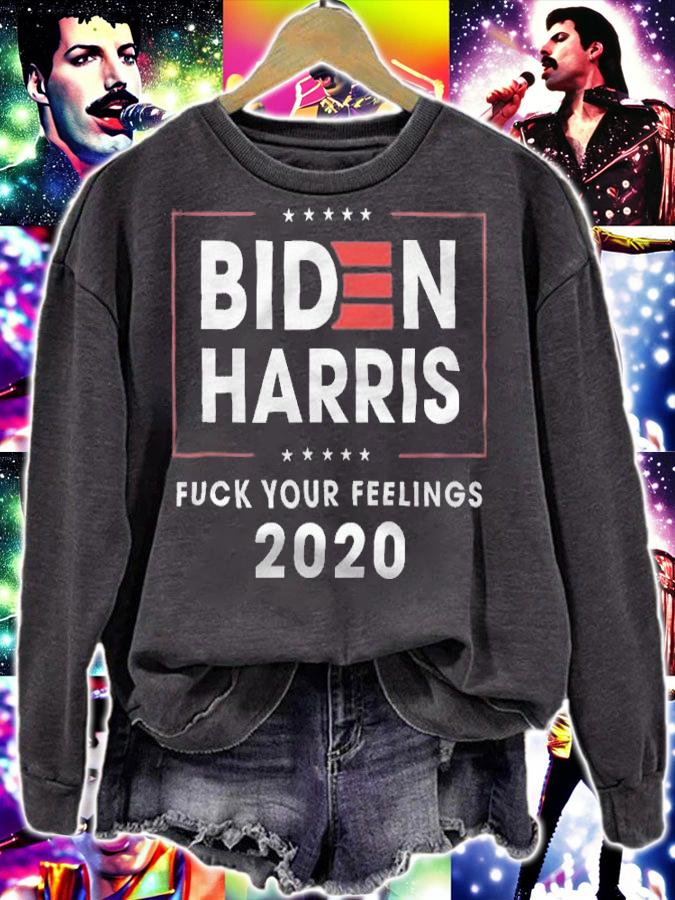 Biden Harris 2020 Fuck Your Feelings 2020 T-Shirt t-shirt