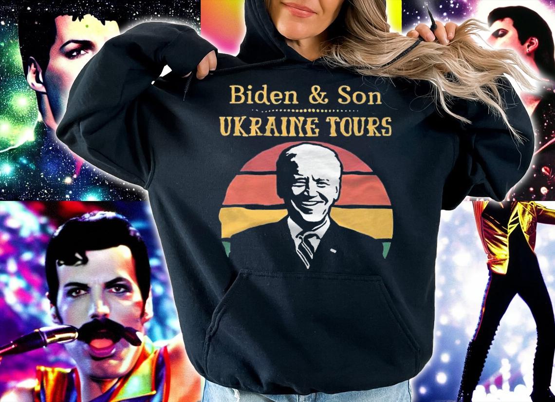 Biden & Son Ukraine Tours Joe Biden T-Shirt t-shirt hoodie