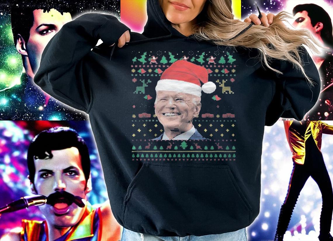Biden Ugly Christmas Best President Xmas T-Shirt t-shirt