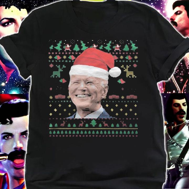 Biden Ugly Christmas Best President Xmas T-Shirt t-shirt