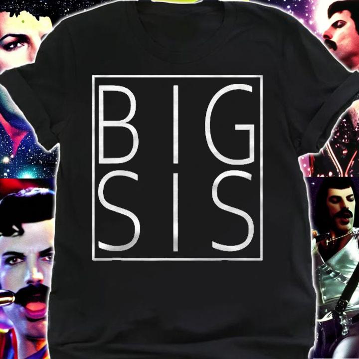 Big Sis Minimal Square Family Matching Tee Boxed Big Sister T-shirt t-shirt
