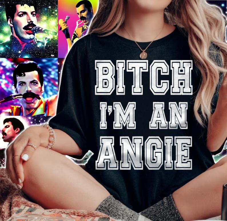 Bitch Im An Angie Funny Shirt t-shirt