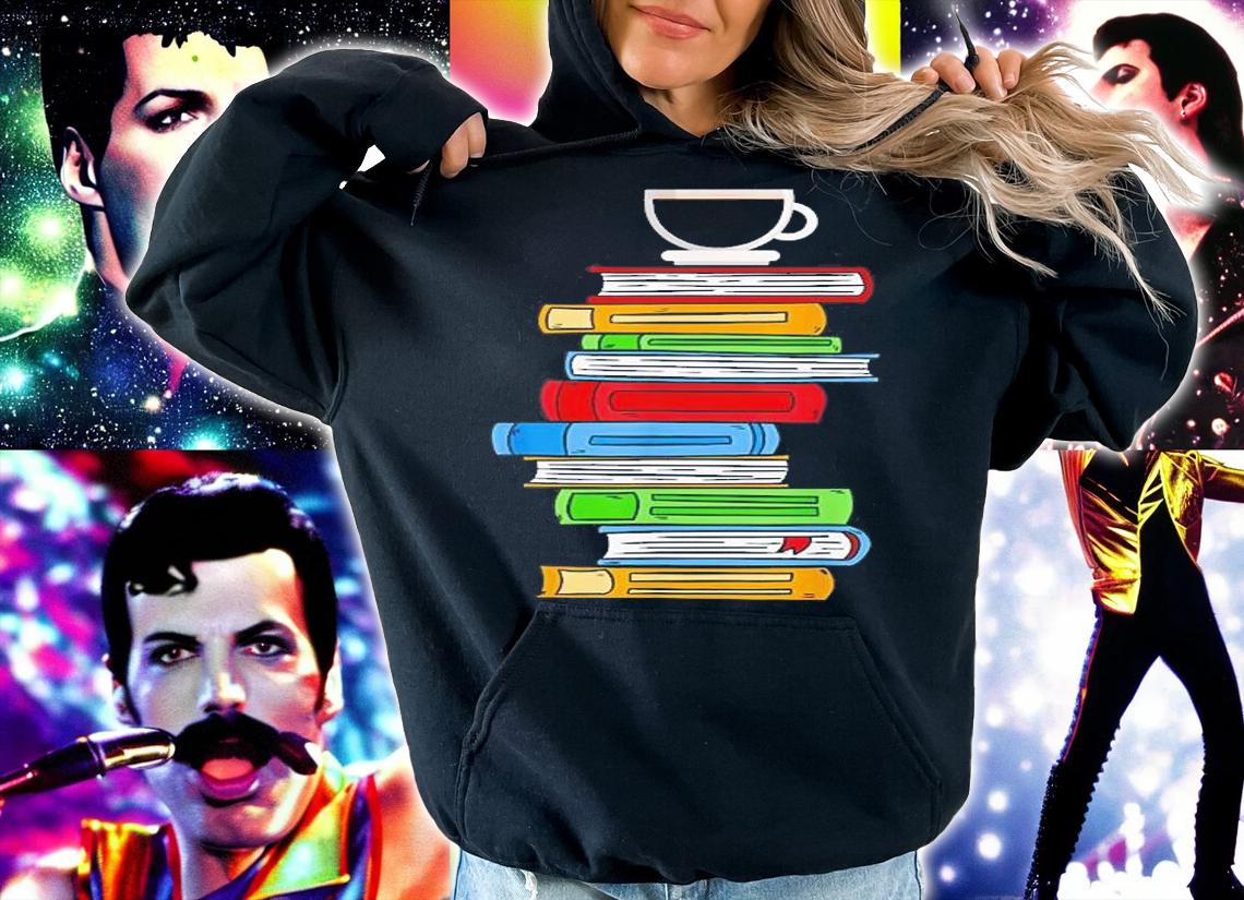 Books & Coffee Reading Literature Education T-Shirt t-shirt hoodie