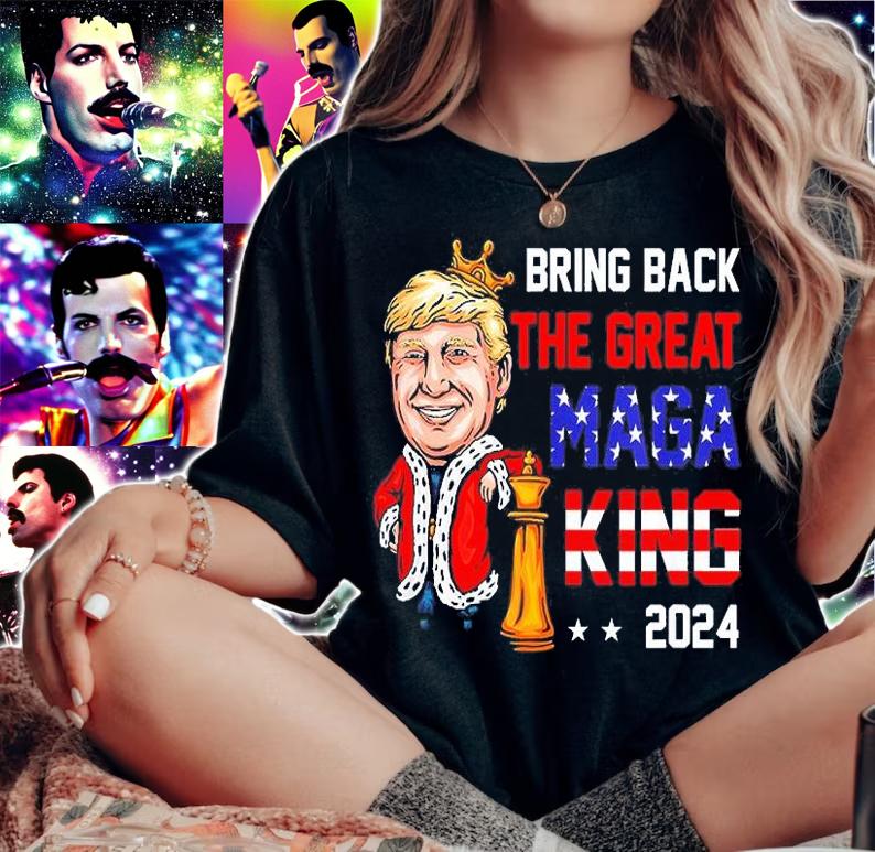 Bring Back The Great Maga King 2024 Ultra Mega Patriot T-Shirt t-shirt woman shirt