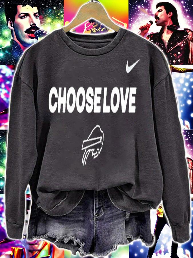Buffalo Bills Choose Love T-Shirt t-shirt sweatshirt