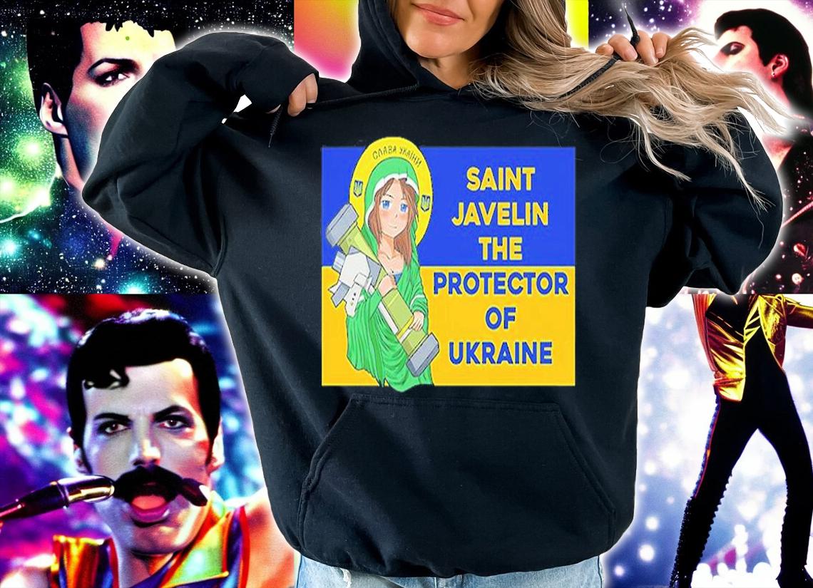 Buy Now Saint Javelin The Protector Of Ukraine Freedom For T-Shirt t-shirt