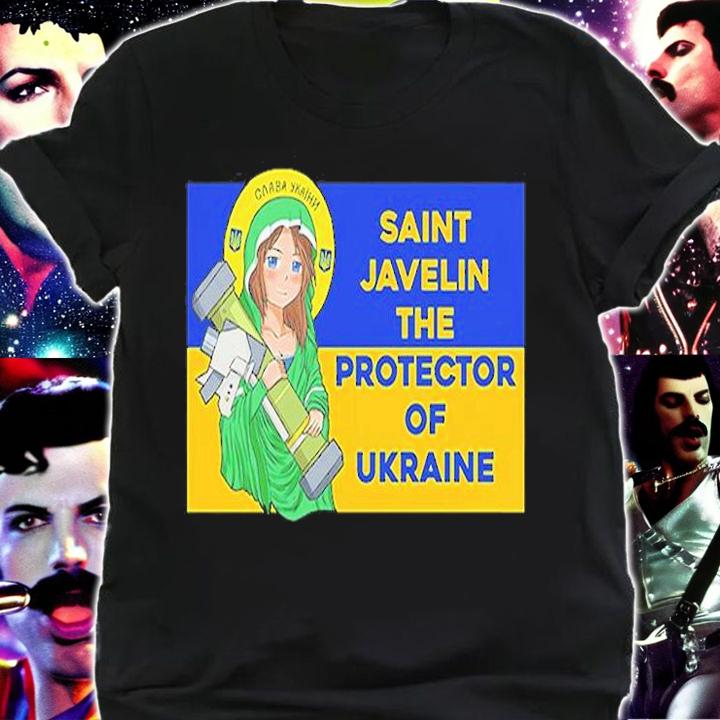 Buy Now Saint Javelin The Protector Of Ukraine Freedom For T-Shirt t-shirt