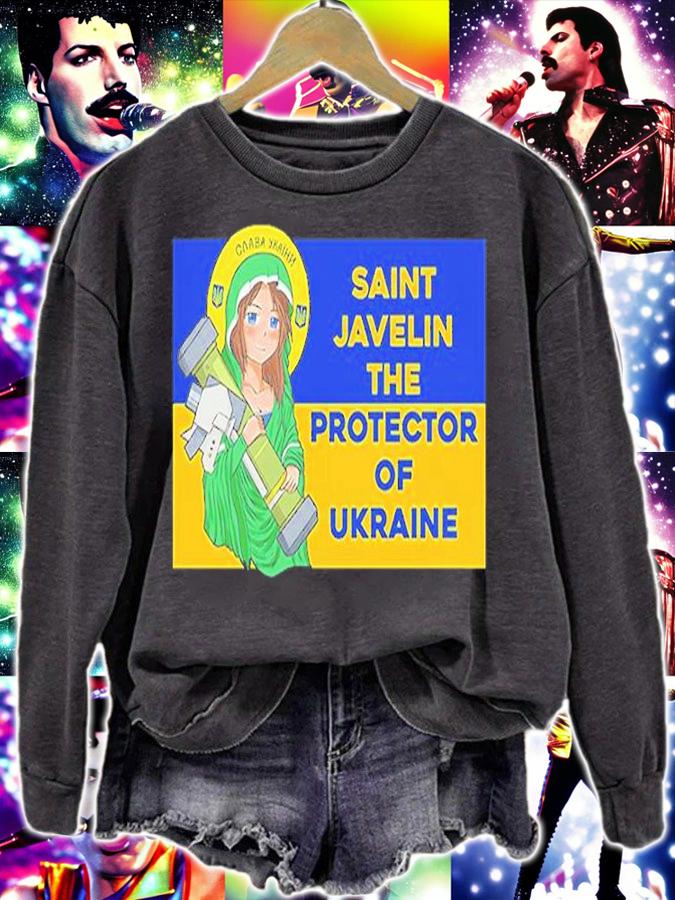 Buy Now Saint Javelin The Protector Of Ukraine Freedom For T-Shirt t-shirt