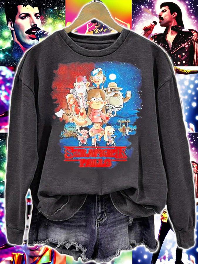 Gravity Falls Stranger Falls T-Shirt t-shirt