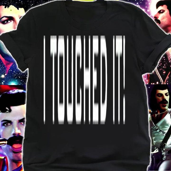 I touched it Nintendo ds touching is good October 7 Seattle shirt t-shirt shirt