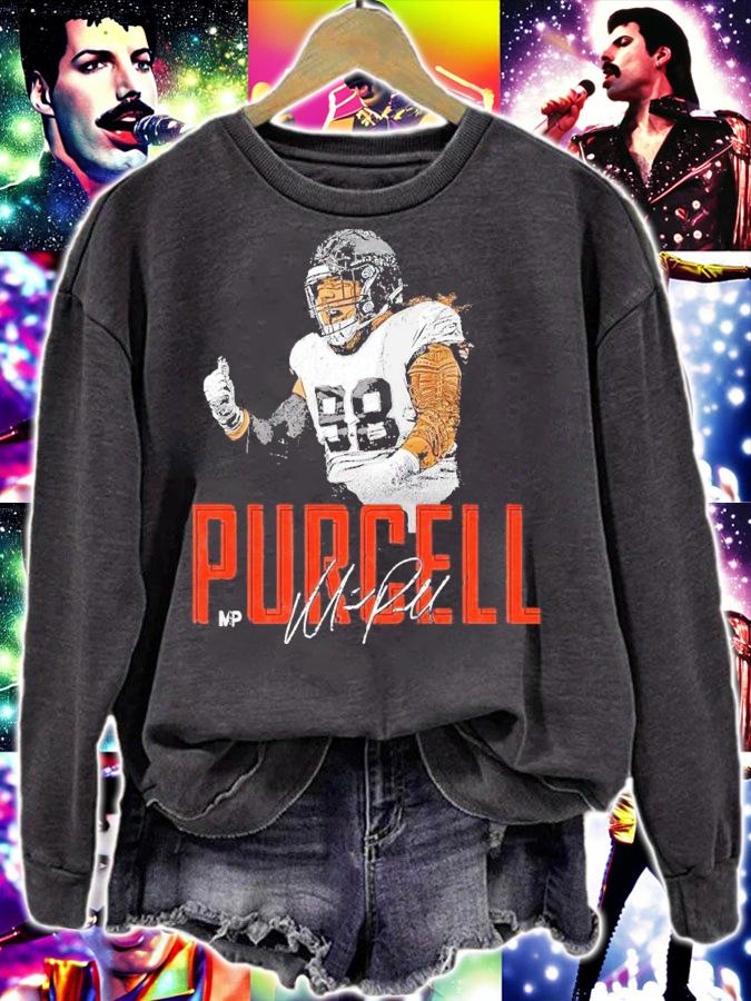 Mike Purcell Player Name Denver Football Signature Shirt t-shirt sweatshirt