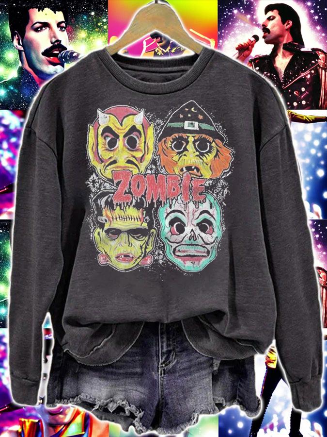 Rob Zombie head Halloween characters T-shirt t-shirt