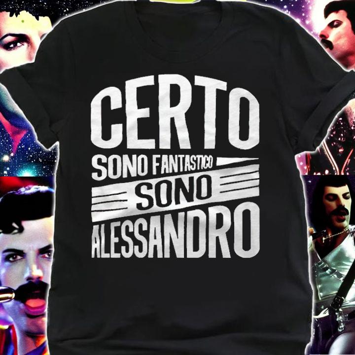 Certo sono Fantastico sono Alessandro T-shirt t-shirt