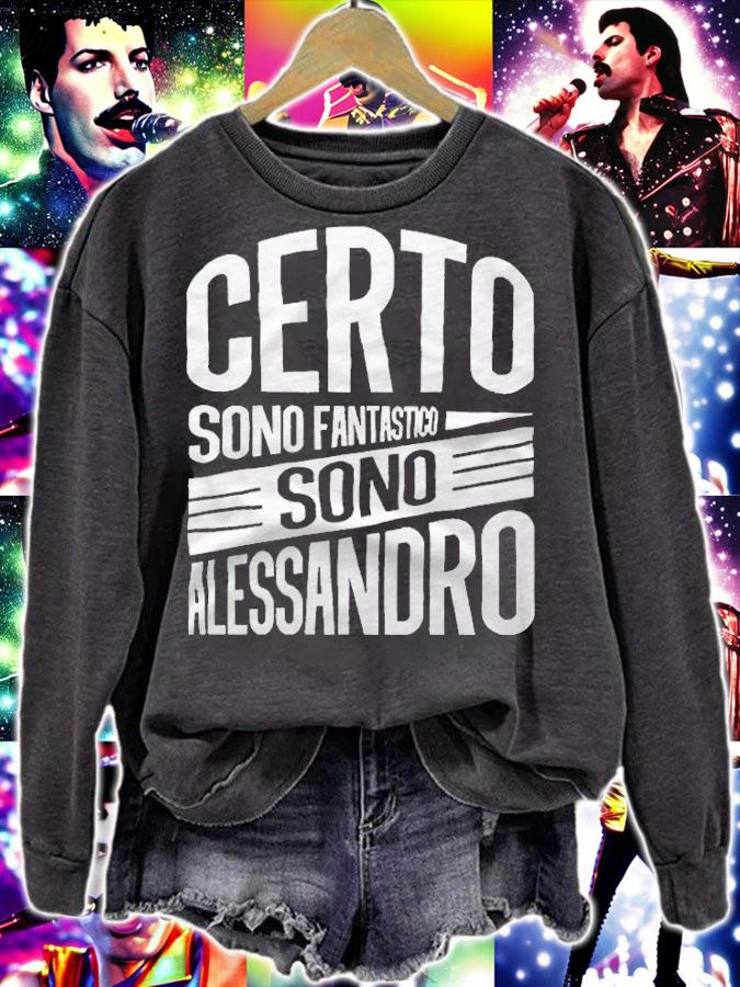 Certo sono Fantastico sono Alessandro T-shirt t-shirt