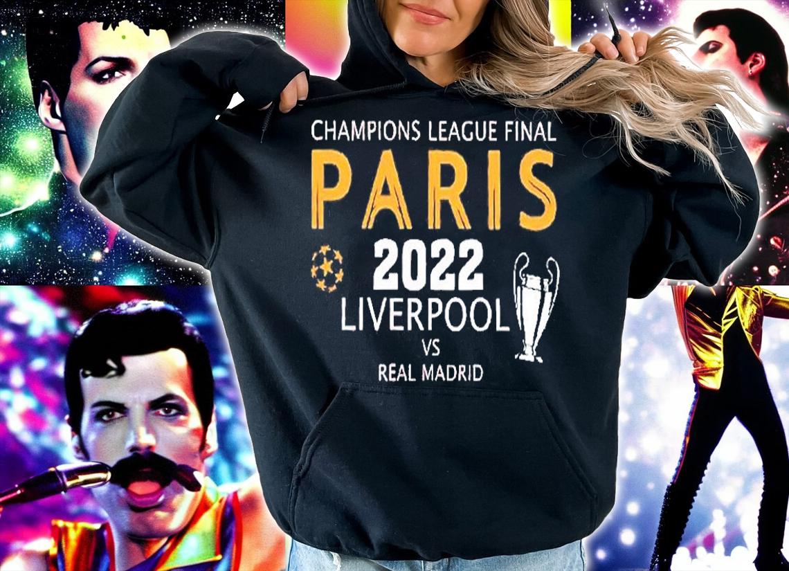 Champions League Final Paris 2022 Liverpool Vs Real Madrid T-Shirt t-shirt