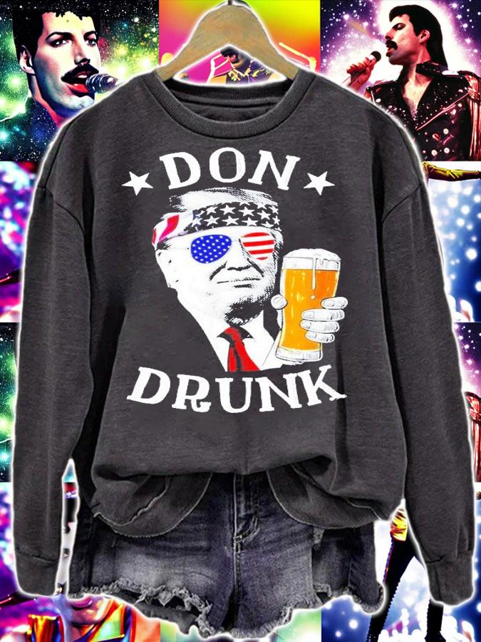 Don Drunk Trump T-Shirt t-shirt sweatshirt