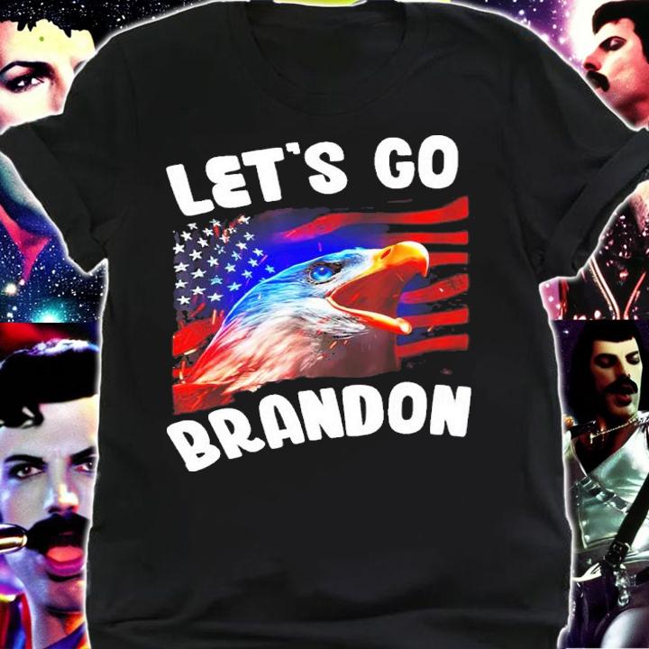 Eagle American Flag Let's Go Brandon Shirt t-shirt