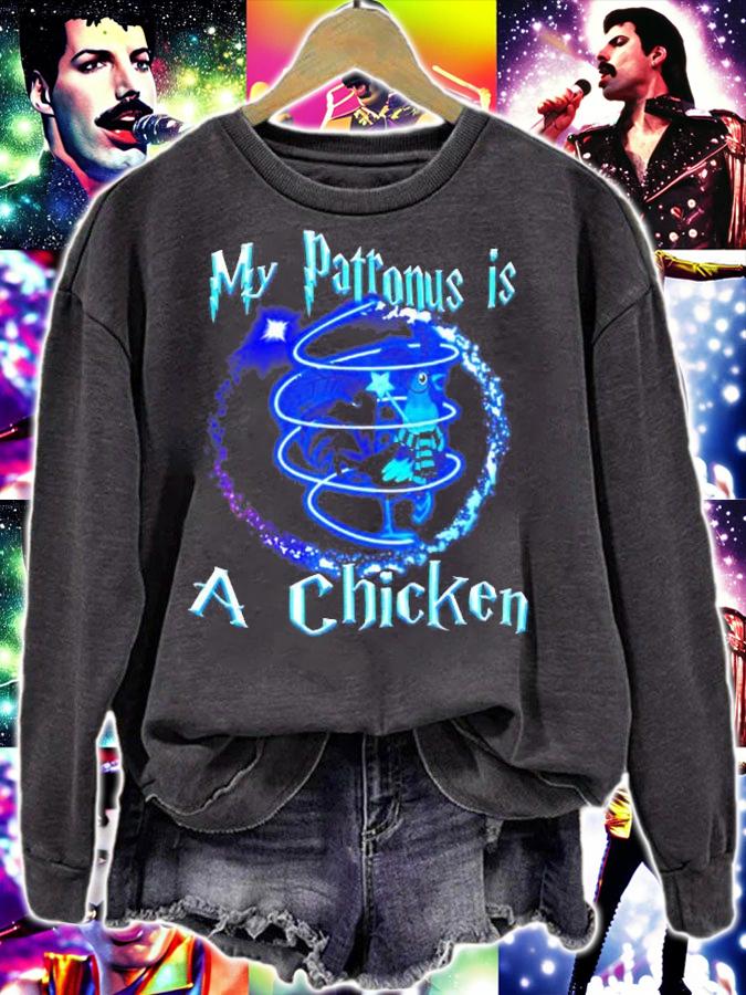 Halloween Chicken My Patronus Is A Chicken Magical Chicken Lover Shirt t-shirt sweatshirt