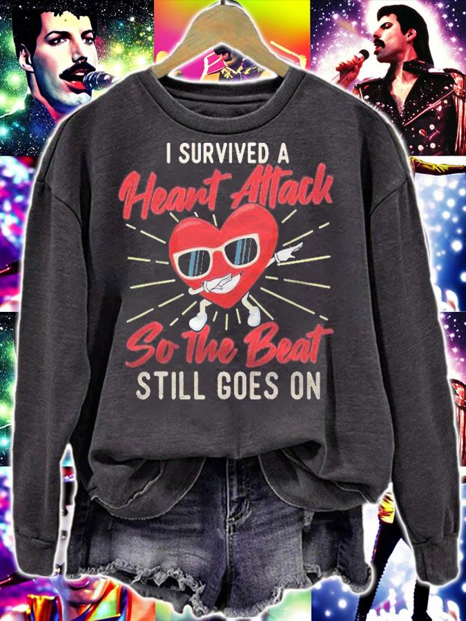 I Survived A Heart Attack Heart Attack Survivor Recovery Shirt t-shirt sweatshirt