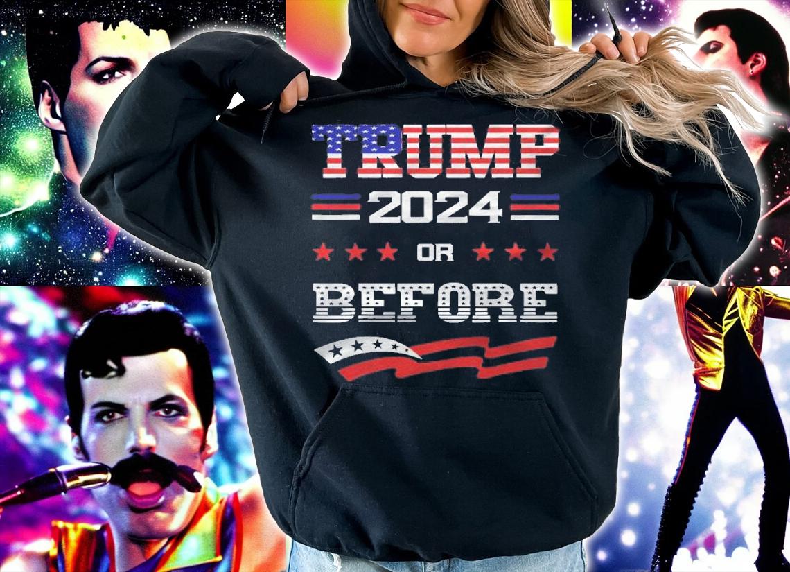 Keep America Great Keep America Strong Trump 2024 Or Before Shirt t-shirt hoodie