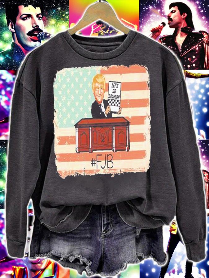 Let's Go Brandon FJB Donald Trump T-Shirt t-shirt sweatshirt