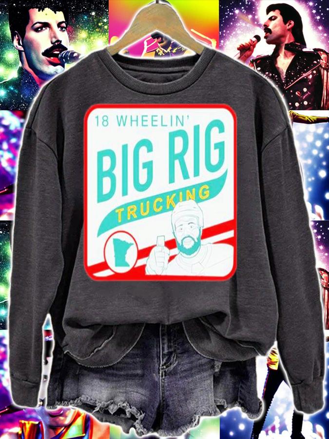 Ryan Hartman Wearing Jordan Greenway Big Rig T-Shirt t-shirt sweatshirt