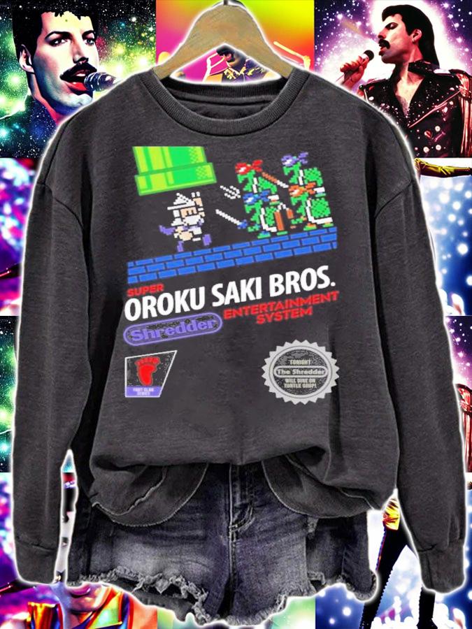 Super Oroku Saki Bros. Entertainment System Shirt t-shirt sweatshirt