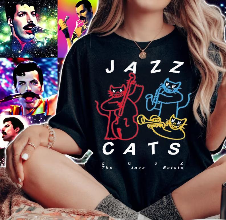 The Jazz Cats Gooz The Jazz Estate T-Shirt t-shirt