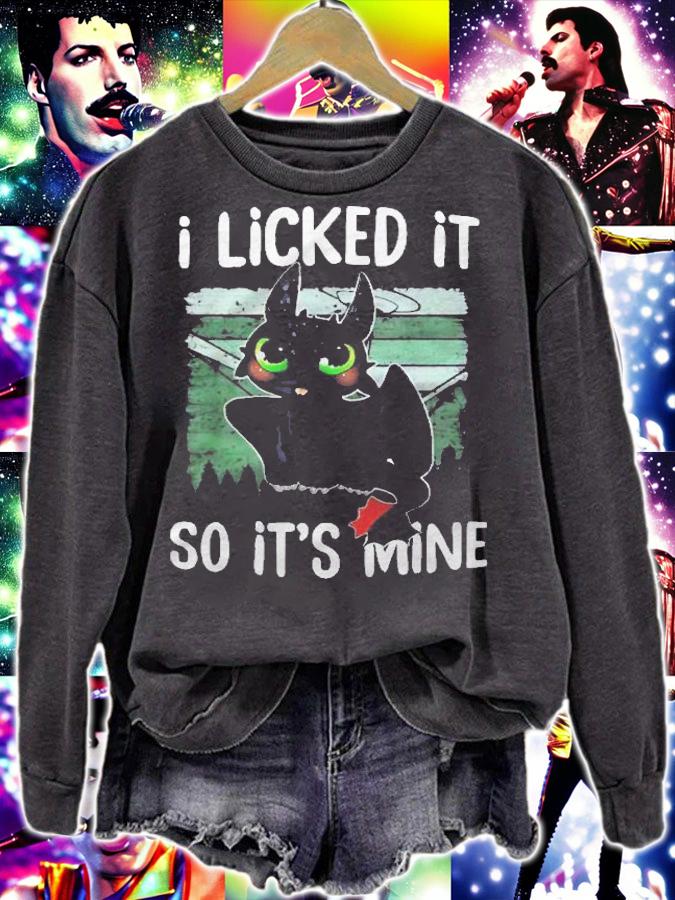 Toothless I Licked It So Its Mine Shirt t-shirt