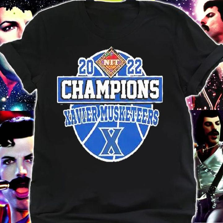 Xavier Musketeers Wins NIT 2022 Champions NBA T-Shirt t-shirt shirt