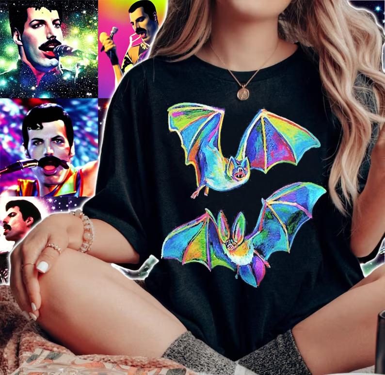 Halloween Bat Brothers By Robert Phelps Classic Shirt t-shirt
