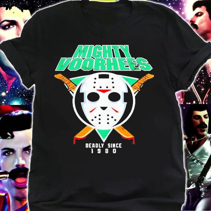 Jason Voorhees Mighty Voorhees Deadly Since 1980 Shirt t-shirt shirt