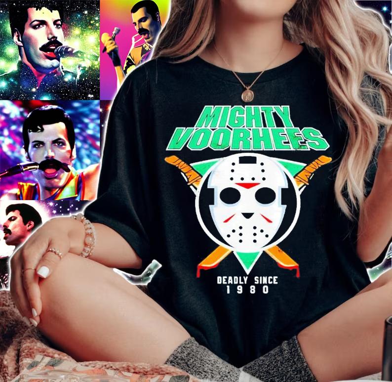 Jason Voorhees Mighty Voorhees Deadly Since 1980 Shirt t-shirt woman shirt