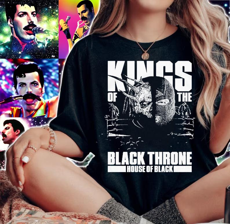 Kings Of The Black Throne House Of Black T-Shirt t-shirt woman shirt