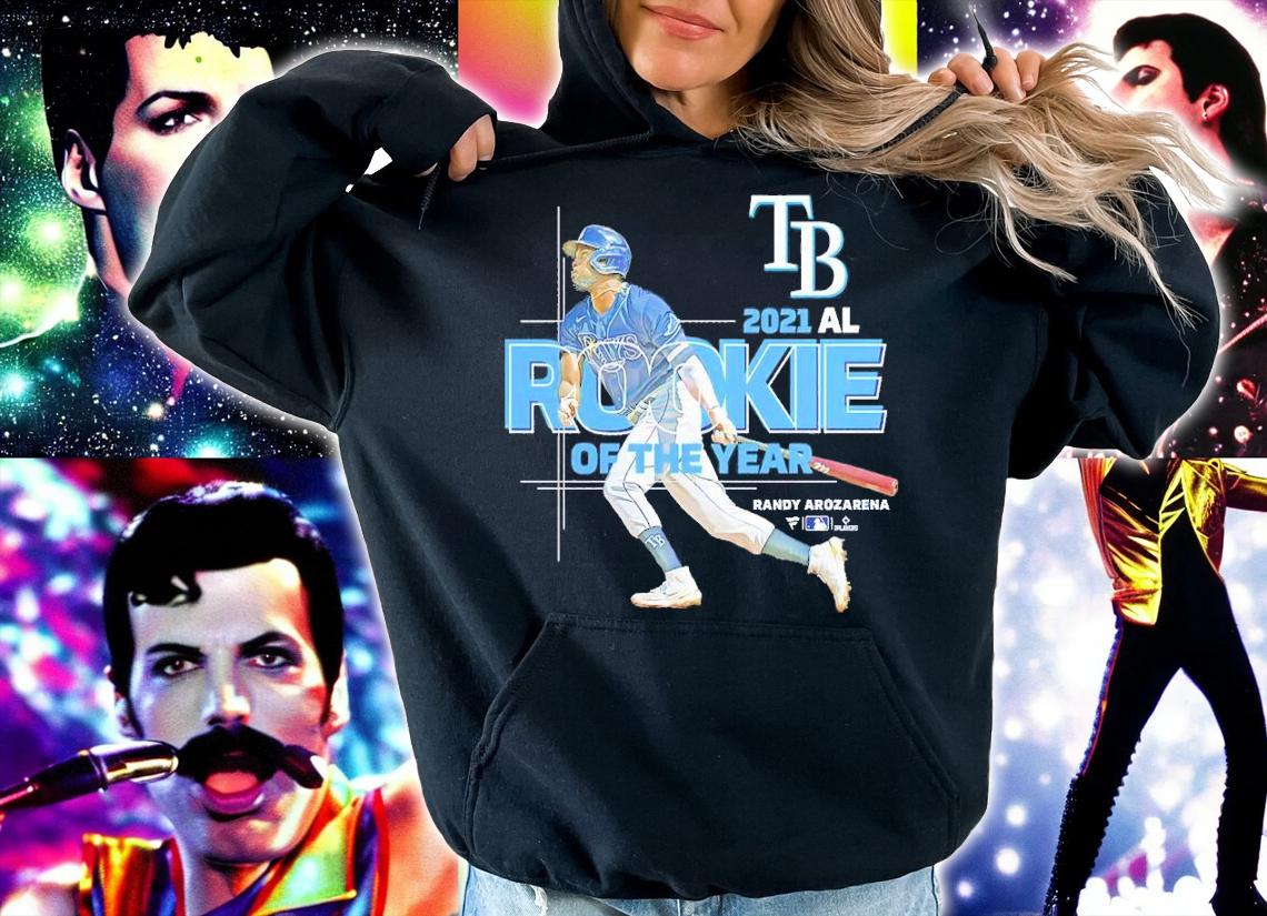 Randy Arozarena Tampa Bay Rays 2021 AL Rookie Of The Year Shirt t-shirt hoodie