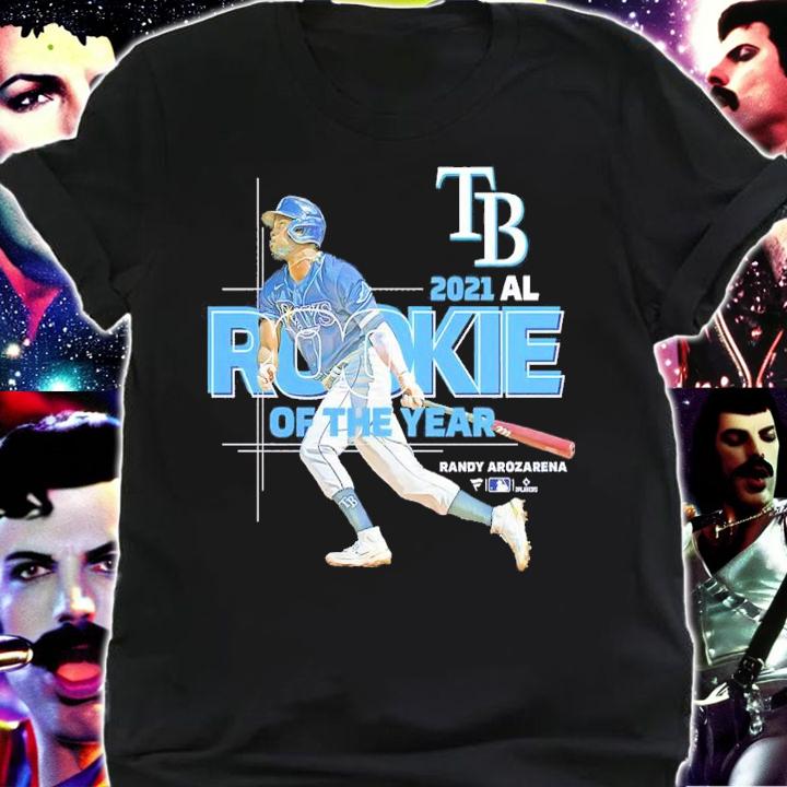 Randy Arozarena Tampa Bay Rays 2021 AL Rookie Of The Year Shirt t-shirt shirt
