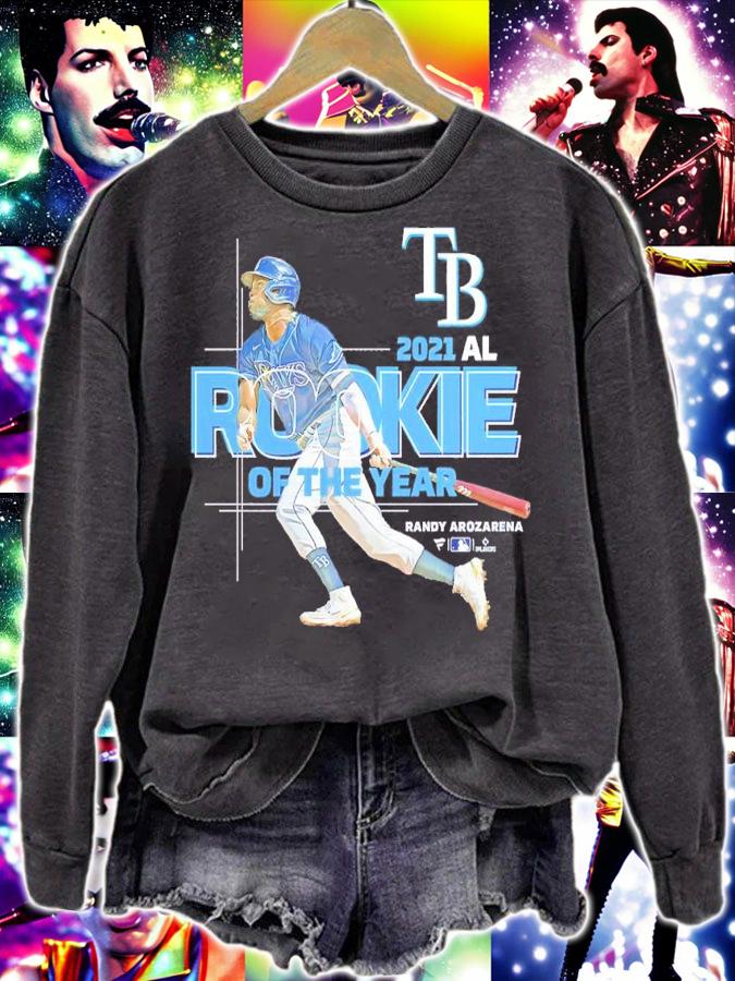 Randy Arozarena Tampa Bay Rays 2021 AL Rookie Of The Year Shirt t-shirt sweatshirt