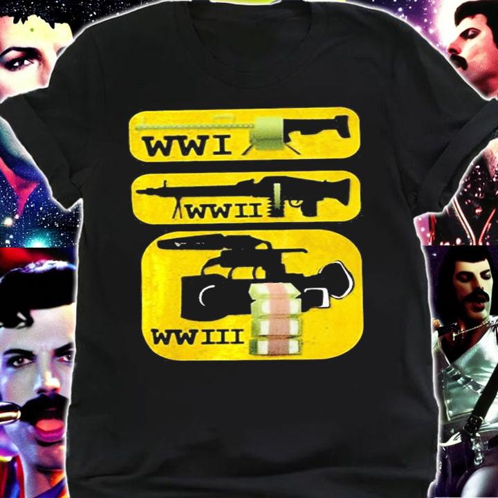 We Are Change Merch The Coming Battle Ww1 Ww2 Ww3 T-Shirt t-shirt