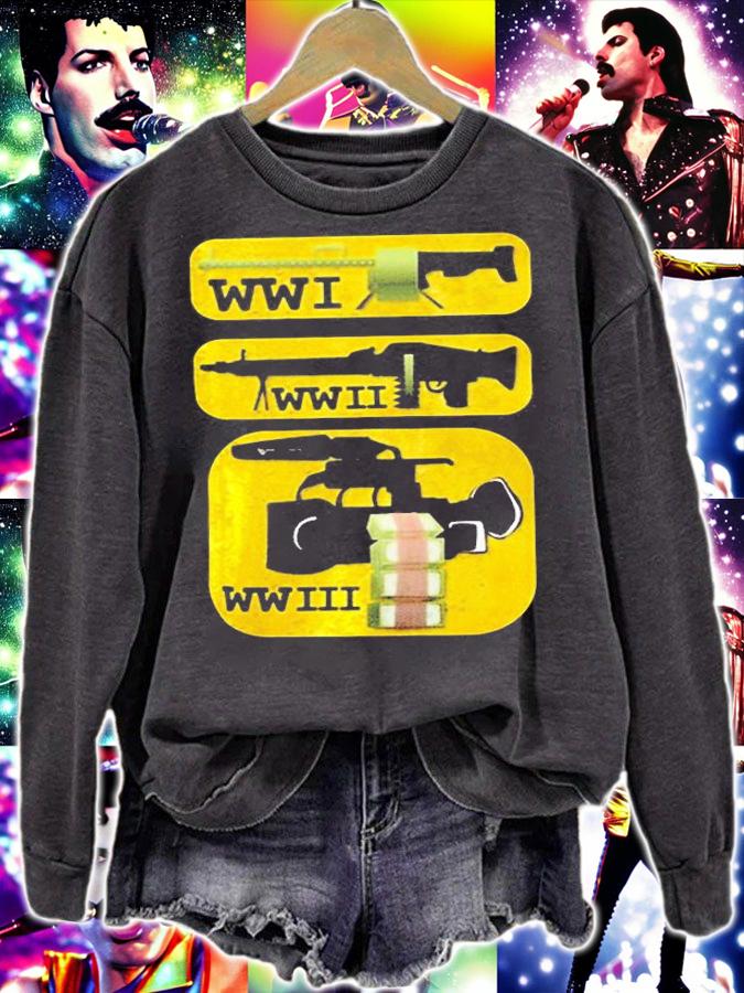 We Are Change Merch The Coming Battle Ww1 Ww2 Ww3 T-Shirt t-shirt
