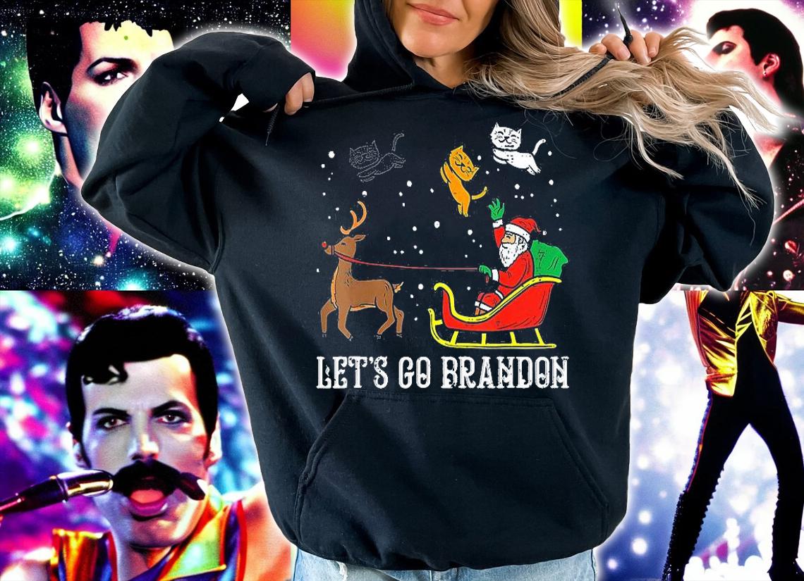Christmas Let's Go Branson Brandon Shirt Santa Claus Xmas T-Shirt t-shirt hoodie