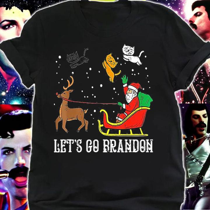 Christmas Let's Go Branson Brandon Shirt Santa Claus Xmas T-Shirt t-shirt shirt
